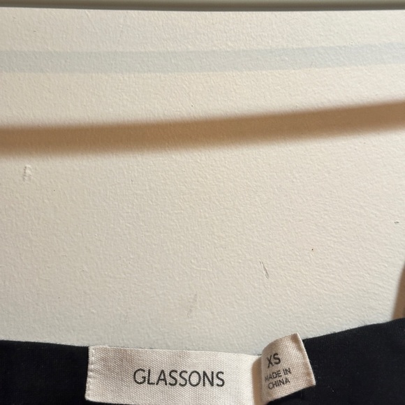 GLASSONS black corset top - Picture 4 of 4